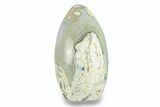 Free-Standing, Polished Agate - Madagascar #280526-1